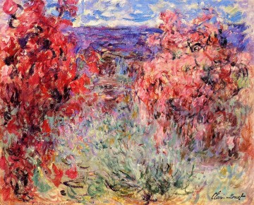  flower Oil Painting - Flowering Trees near the Coast Claude Monetcirca